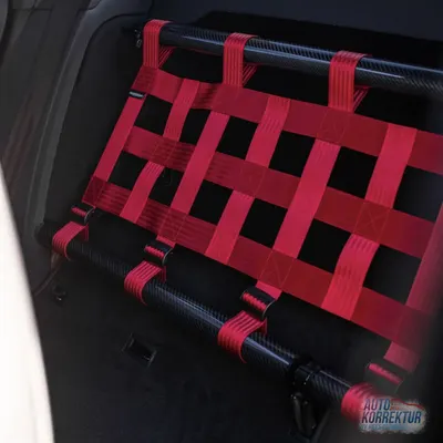 Clubsport Set passend für VW Golf 7 / Golf 7 GTI – Gurtnetz & Carbon-Strebe