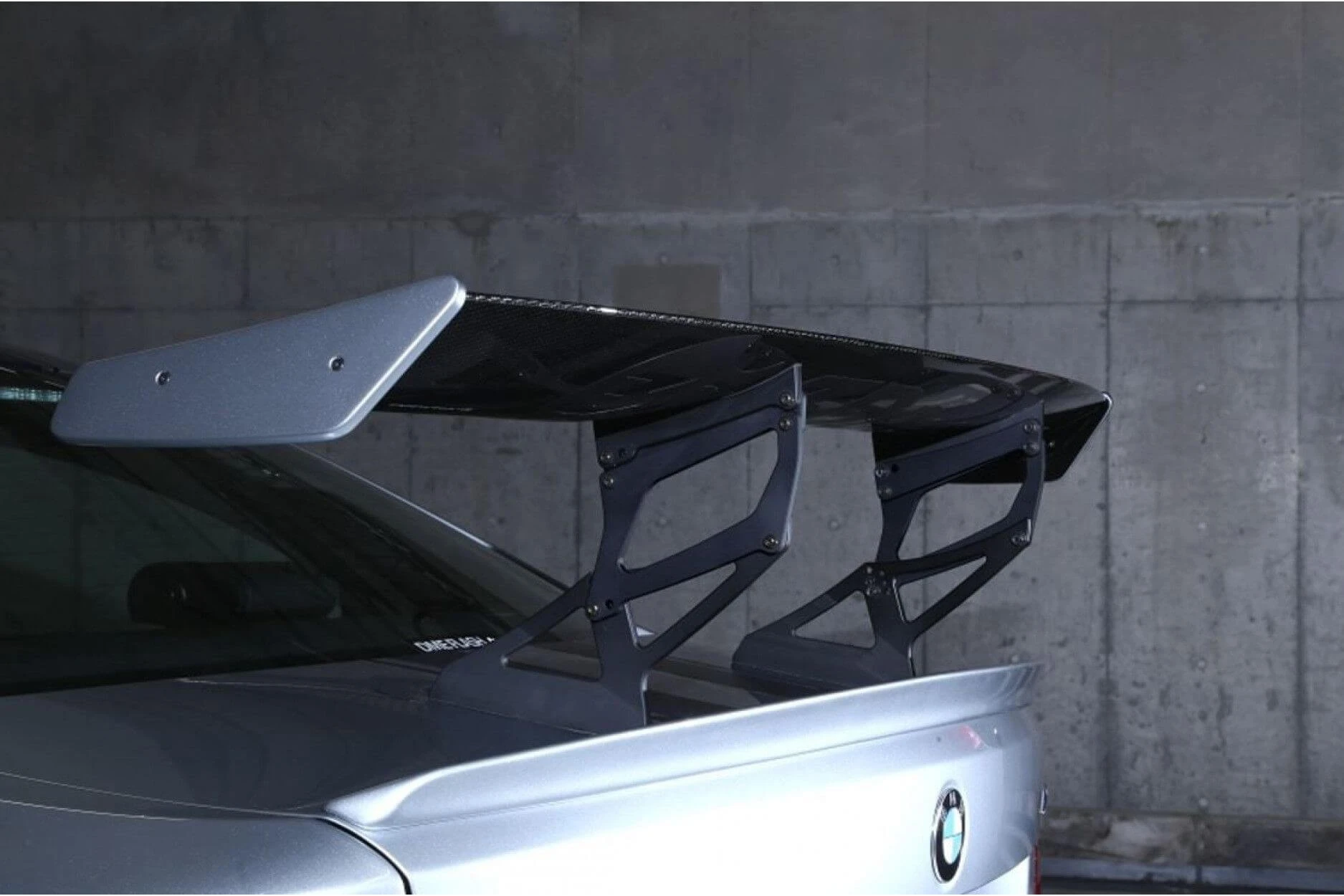 3DDesign Heckflügel Alu Legs Extension Carbon für BMW M2 inkl. Competition/CS (F87) S55