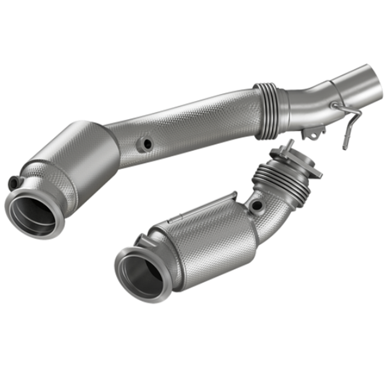 HJS Downpipe für BMW M2 / M4 S55 (OPF) Ø 80/65 mm mit ECE-Zulassung (90822040)