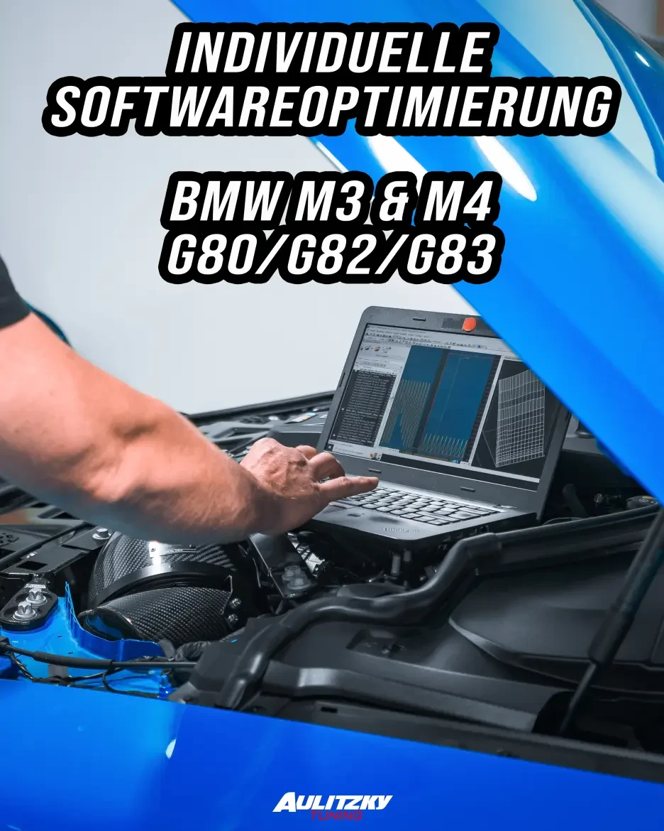 Aulitzky Tuning Softwareoptimierung Stage 1 & 2 inkl. ECU-Freischaltung | für BMW M3/M4 inkl. Competition S58