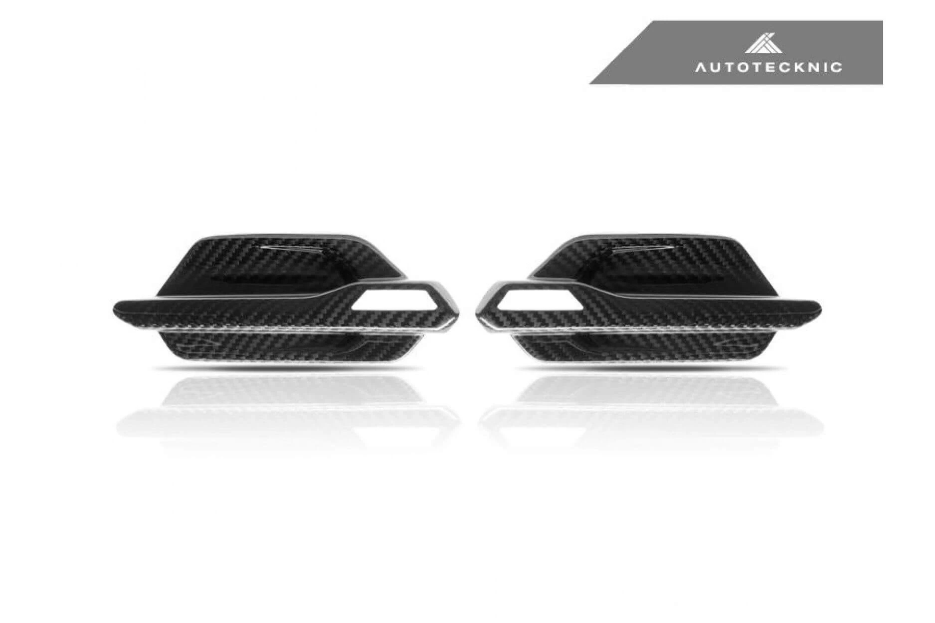 AutoTecknic Kotflügel Ziergitter Carbon für BMW M2 (F87) N55