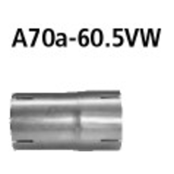 BASTUCK Adapter Ø 60.5 mm für Audi A1 GB u. a. (A70A-60.5VW)