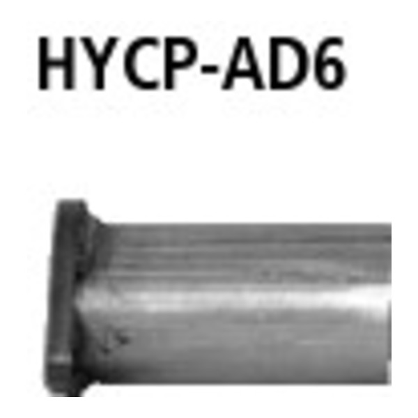 BASTUCK Adapter Komplettanlage auf Serie Coupé 6 Zylinder für Hyundai Coupé GK (HYCP-AD6)