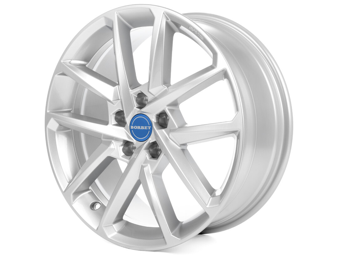 Borbet N Felgen 19 Zoll 8x19 ET39 5x112 Chrystal Silver