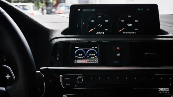 CANchecked Datendisplay 2.8" MFD28 Gen.2 für BMW 1er/2er/3er/4er, M2/M3/M4 (F-Serie)