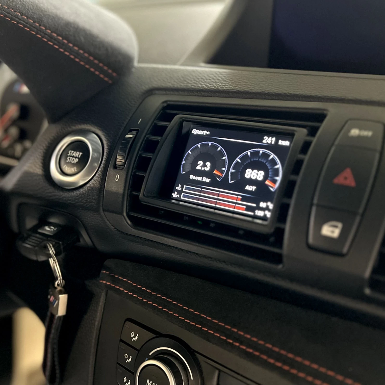CANchecked Datendisplay 2.8" MFD28 Gen.2 für BMW 1er inkl. M (E81/E82/E87/E88) N43 N54 N55