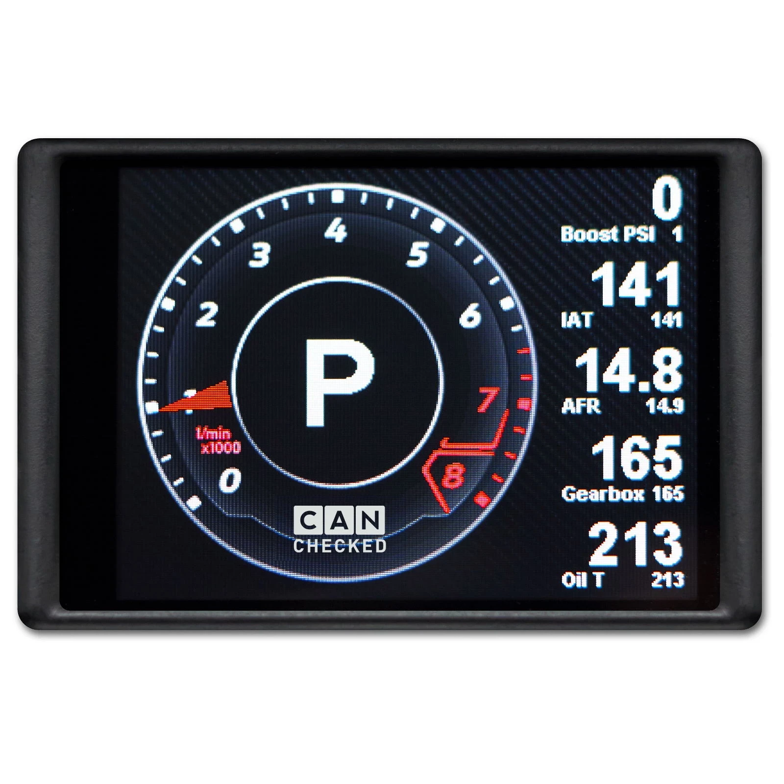 CANchecked Datendisplay 2.8" MFD28 Gen.2 für BMW (E39) M62 S62