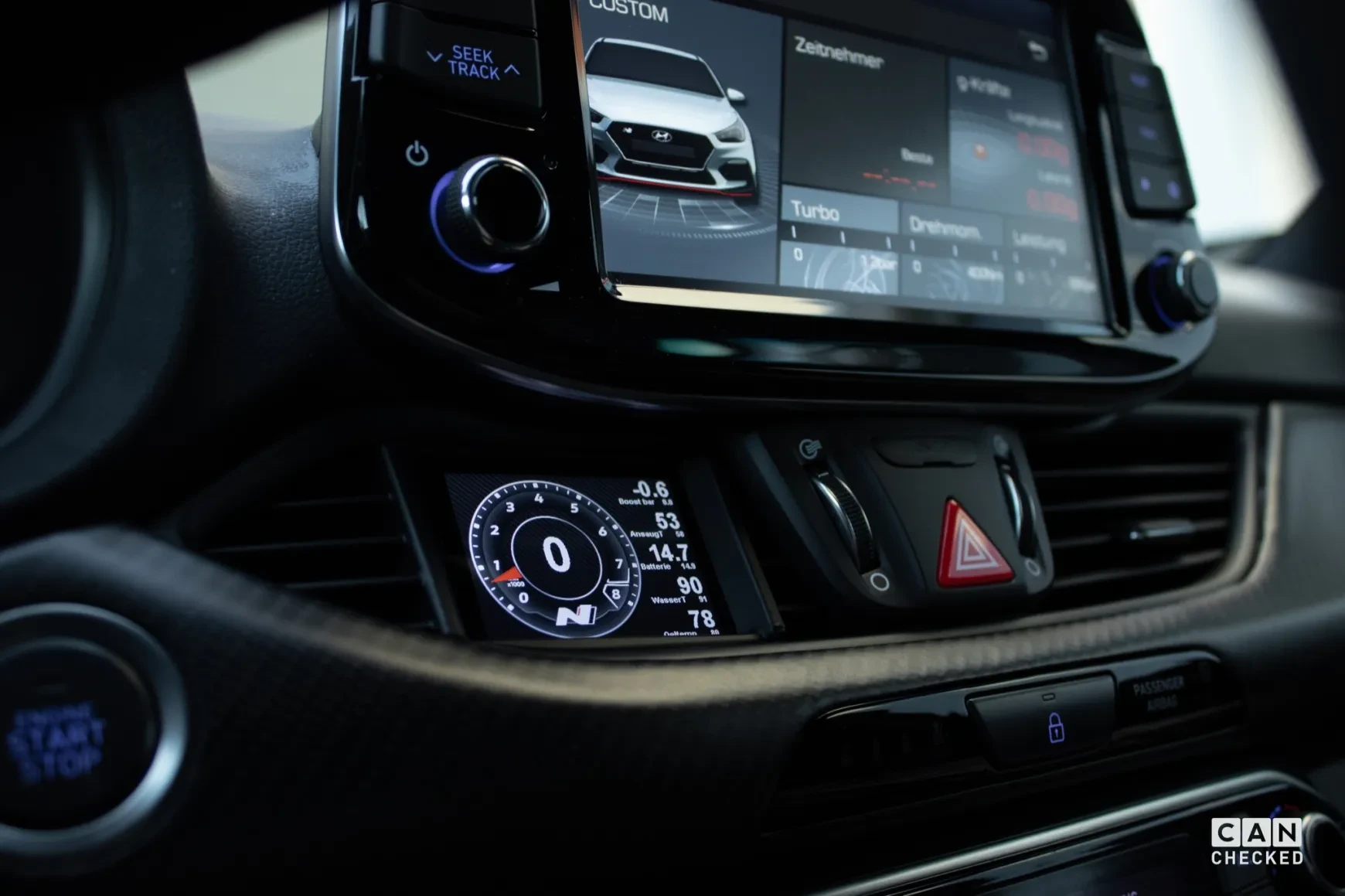 CANchecked Datendisplay 2.8" MFD28 Gen.2 für Hyundai i30 / i30N (GD/PD)