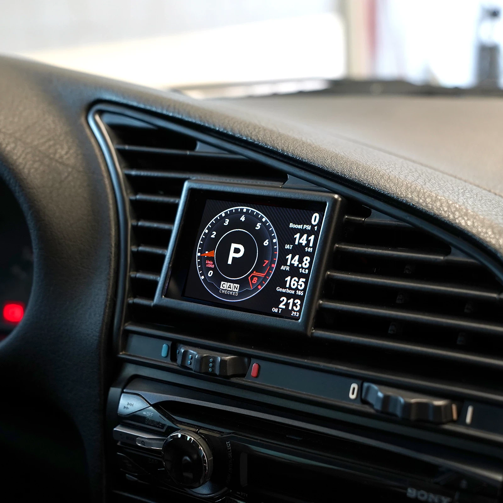 CANchecked Datendisplay 2.8" MFD28 Gen.2 LHD für BMW 3er (E36) M50 M52 S50
