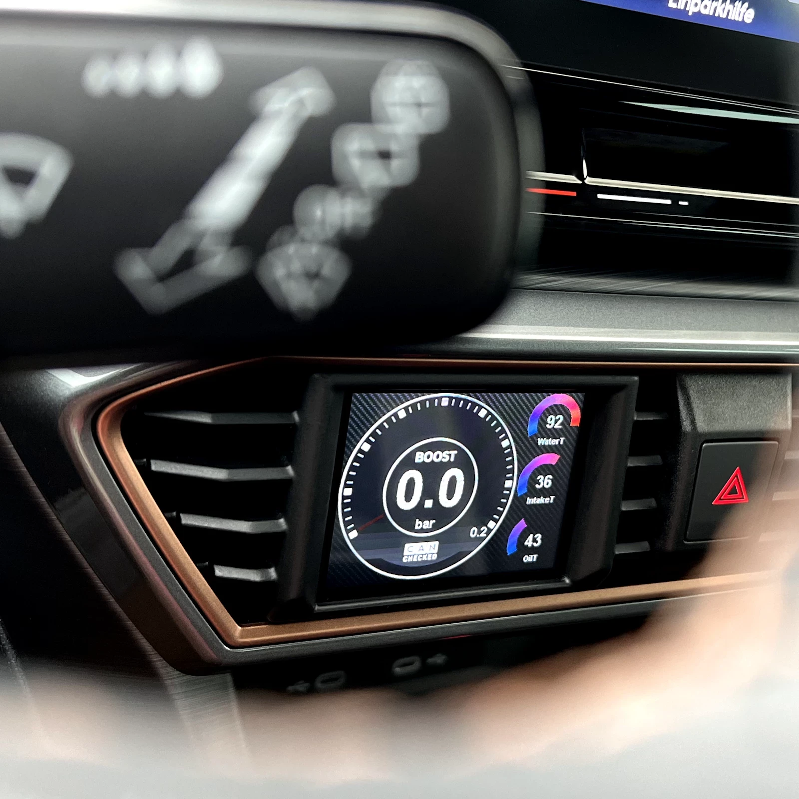 CANchecked Datendisplay 2.8" MFD28 Gen.2 LHD für Seat Leon / Cupra Leon (KL) / Formentor (KM)