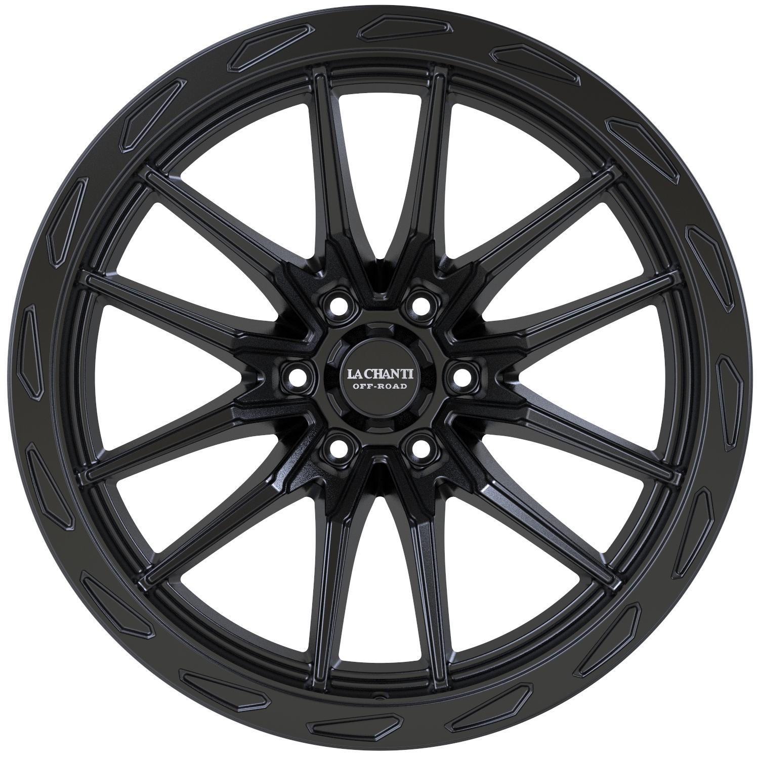 La Chanti LC-OF24 Felgen 22 Zoll 11,5x22 ET-25 6x139,7 Matt Black