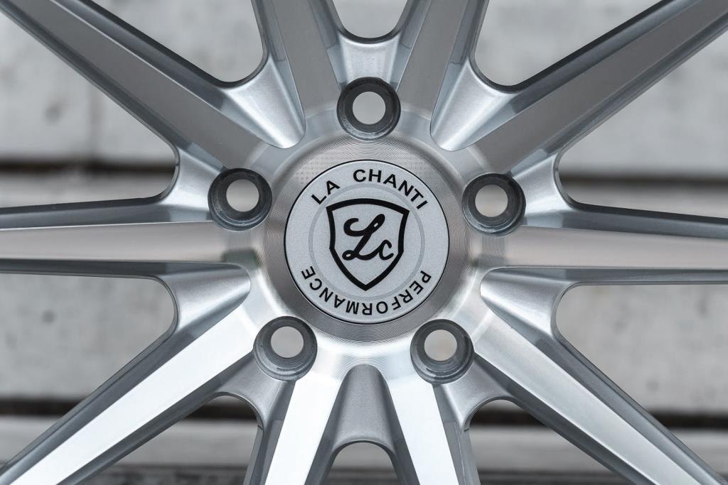 La Chanti LC-P10 Felgen 20 Zoll 10x20 ET28 5x112 Silber Machined