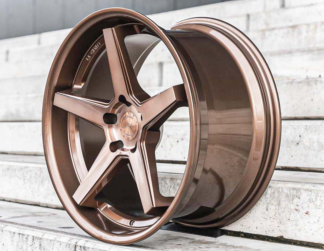 La Chanti LC-P13 Felgen 20 Zoll 9x20 ET35 / 10,5x20 ET40 5x112 Glossy Bronze SS-Lip