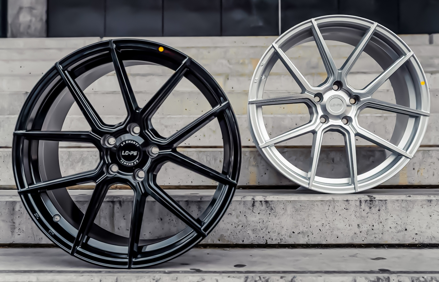 La Chanti LC-P6 Felgen 19 Zoll 8,5x19 ET45 5x112 Glossy Black