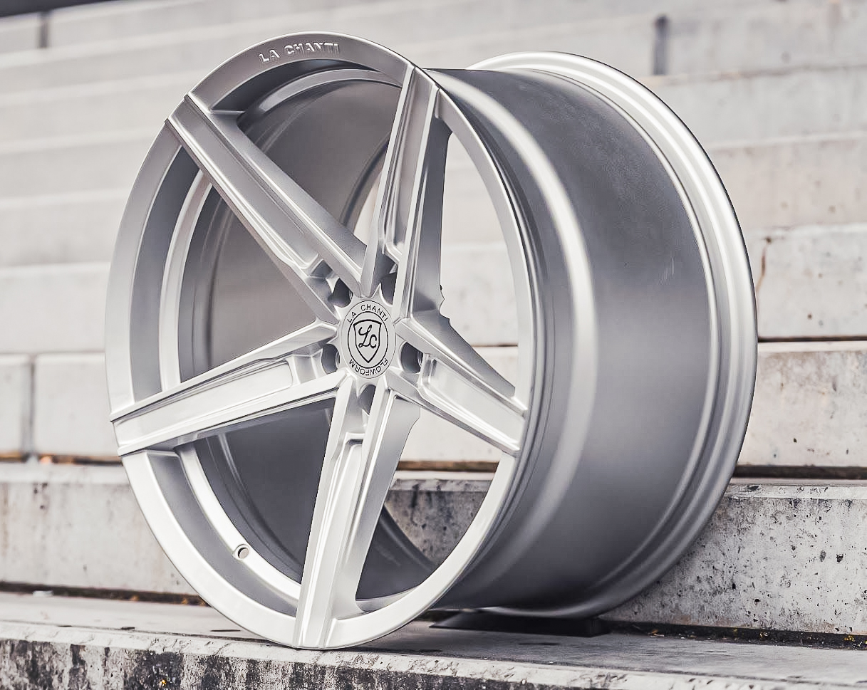 La Chanti LC-P8 Felgen 20 Zoll 9x20 ET35 5x112 Silver Machined