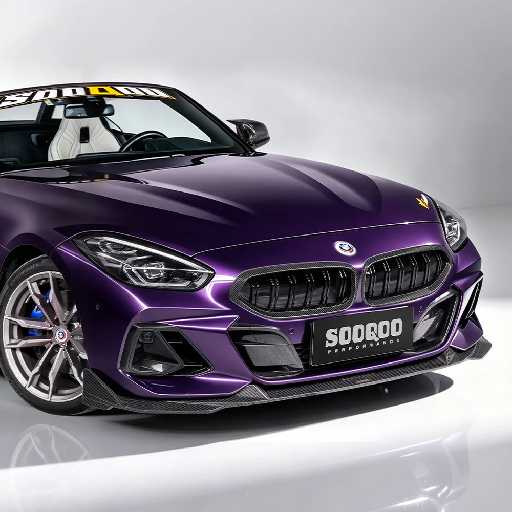 Max Carbon Dry Carbon KIT SQ STYLE Frontlippe Seitenschweller Diffusor Spoiler passend für BMW Z4 G29