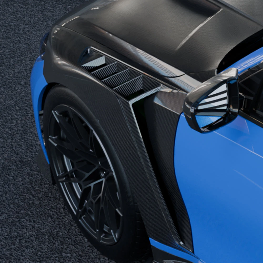 Max Carbon Dry Carbon Kotflügel für BMW M3 G80 G81 inkl. Eintragung – Art.-Nr. MC-SQ-BW-004-OH