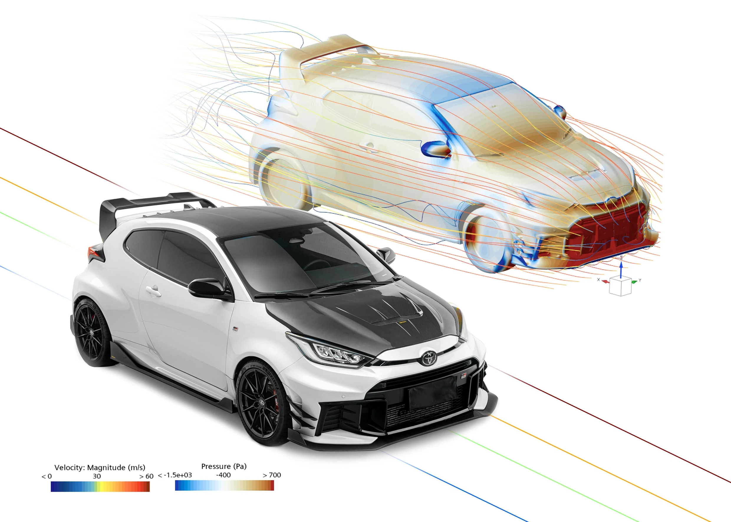 Max Carbon Dry Carbon X KIT passend für Toyota Yaris GR LCI – Art.-Nr. MC-KB-GR-01