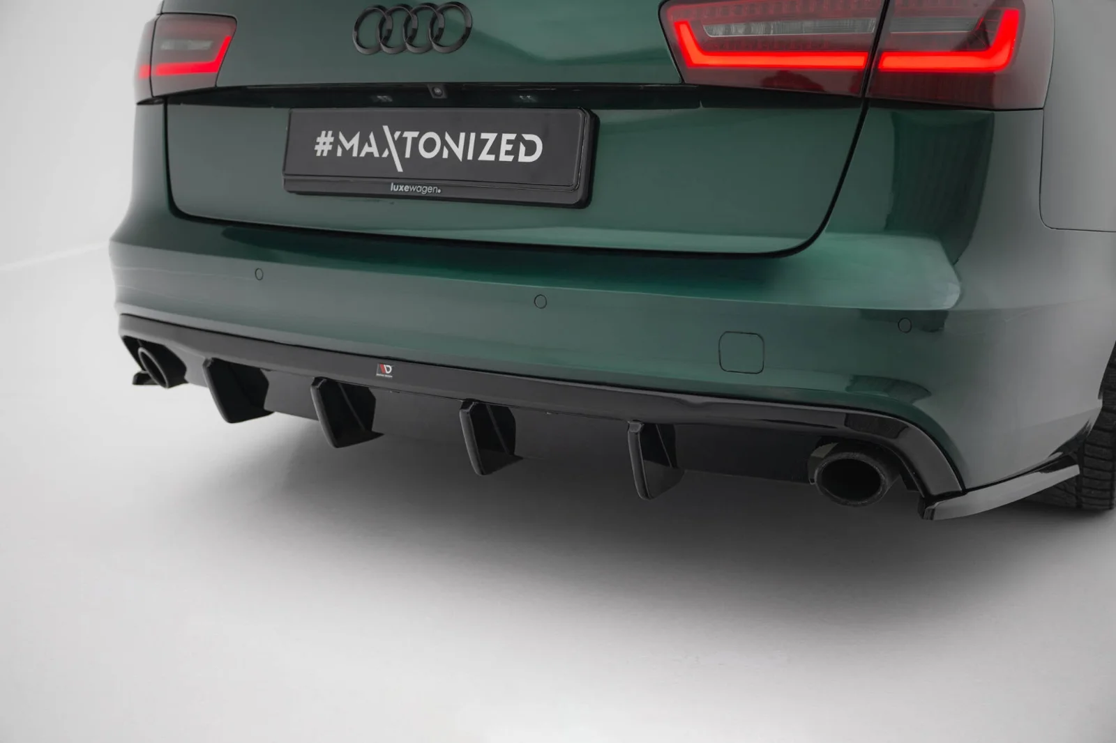 Maxton Design Bodykit-Set für Audi A6 S line C7 – Schwarz glänzend