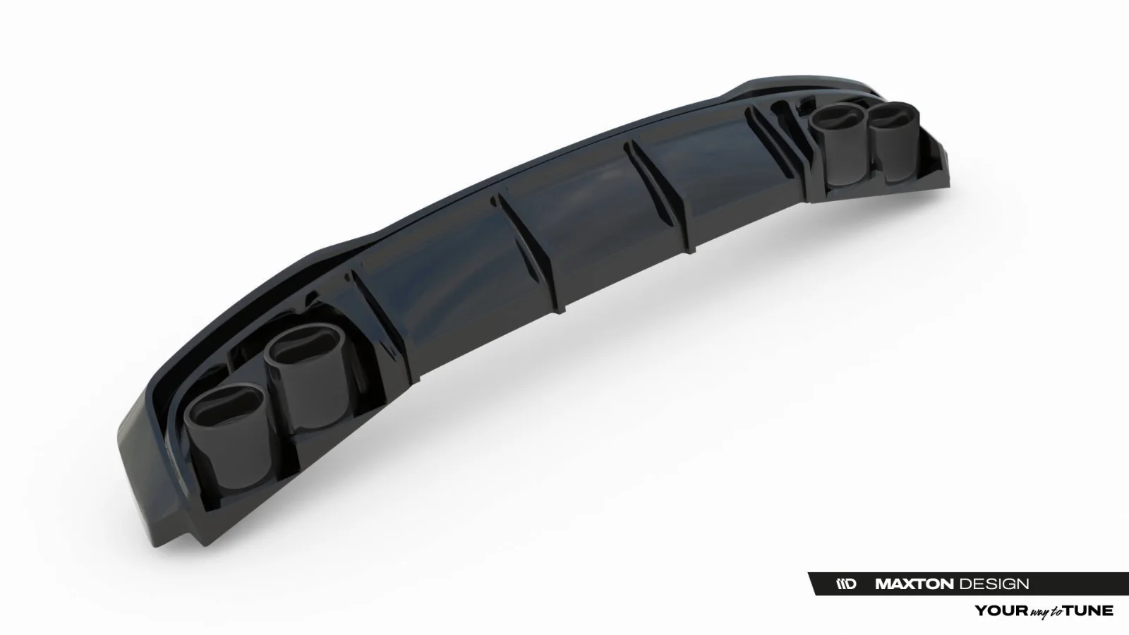 Maxton Design Bodykit-Set für Audi A7 S line C8 S7 FL – Schwarz glänzend