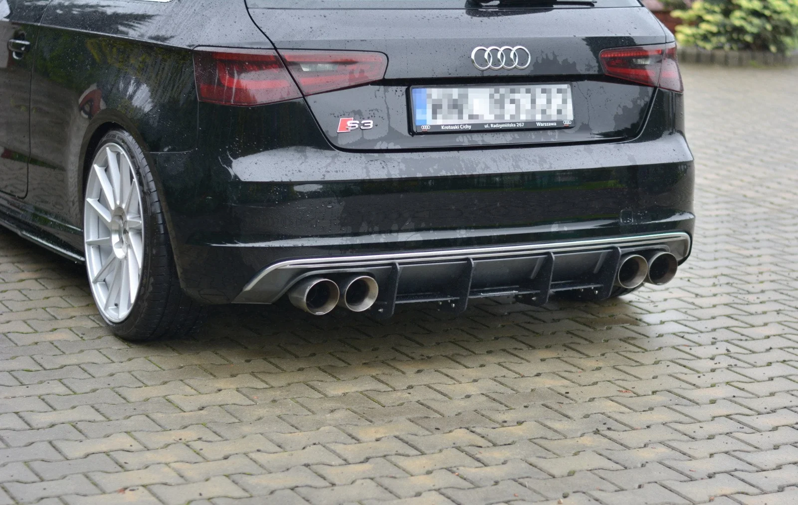 Maxton Design Bodykit-Set für Audi S3 8V – Schwarz matt