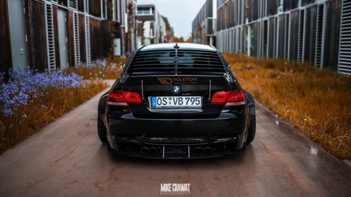 Maxton Design Bodykit-Set für BMW M3 E92 – Schwarz glänzend