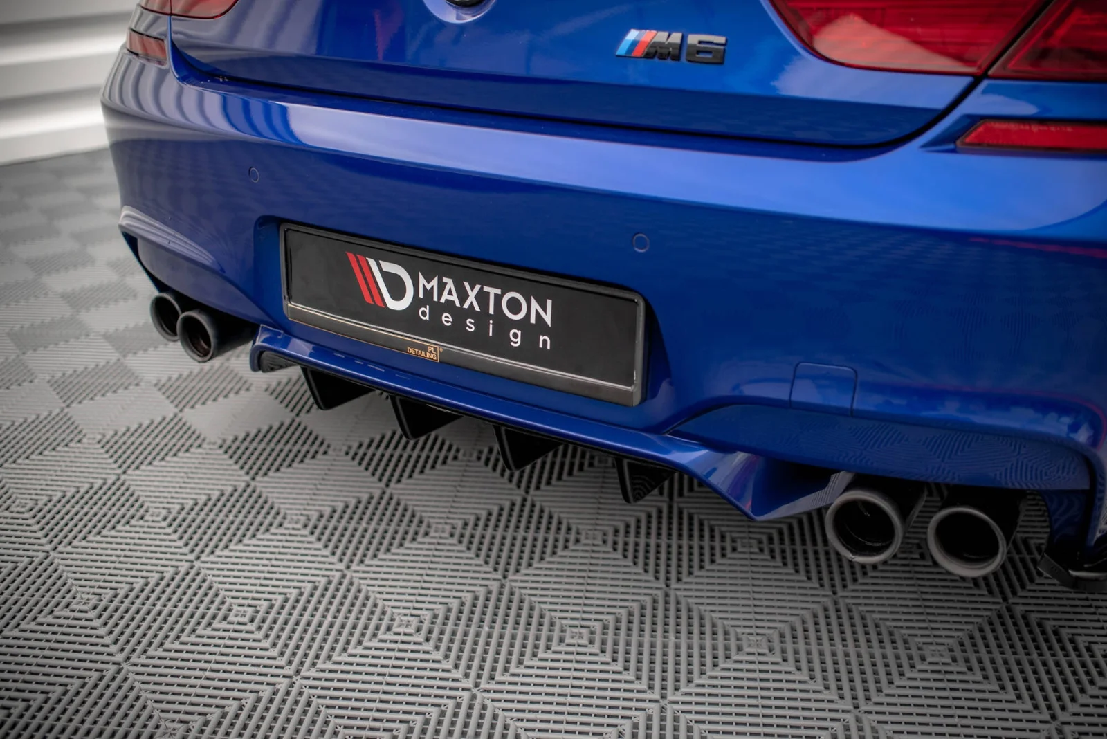 Maxton Design Bodykit-Set für BMW M6 Cabriolet F06 F13 F12 – Schwarz glänzend