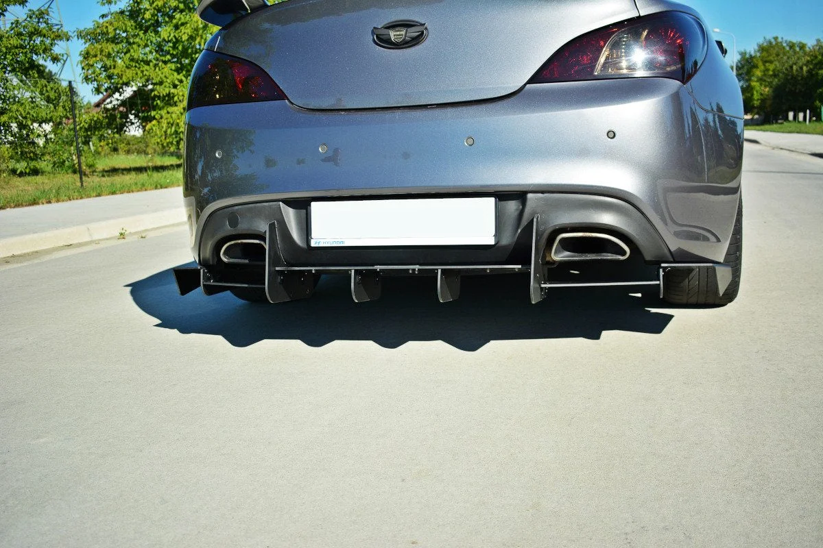 Maxton Design Bodykit-Set für Hyundai Genesis Mk1 – Schwarz matt