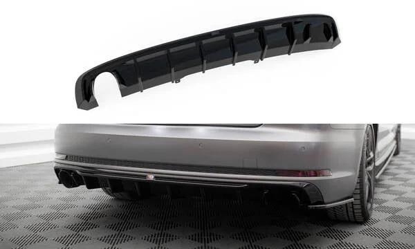Maxton Design Bodykit-Set V.1 für Audi A4 S line B9 – Schwarz glänzend – AU-A4-B9-SLINE-RS1GO_