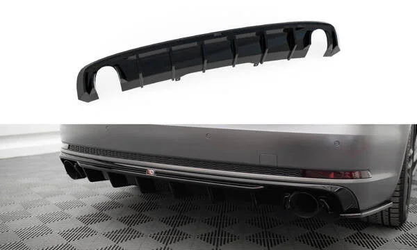 Maxton Design Bodykit-Set V.1 für Audi A4 S line B9 – Schwarz glänzend – AU-A4-B9-SLINE-RS1GO_O