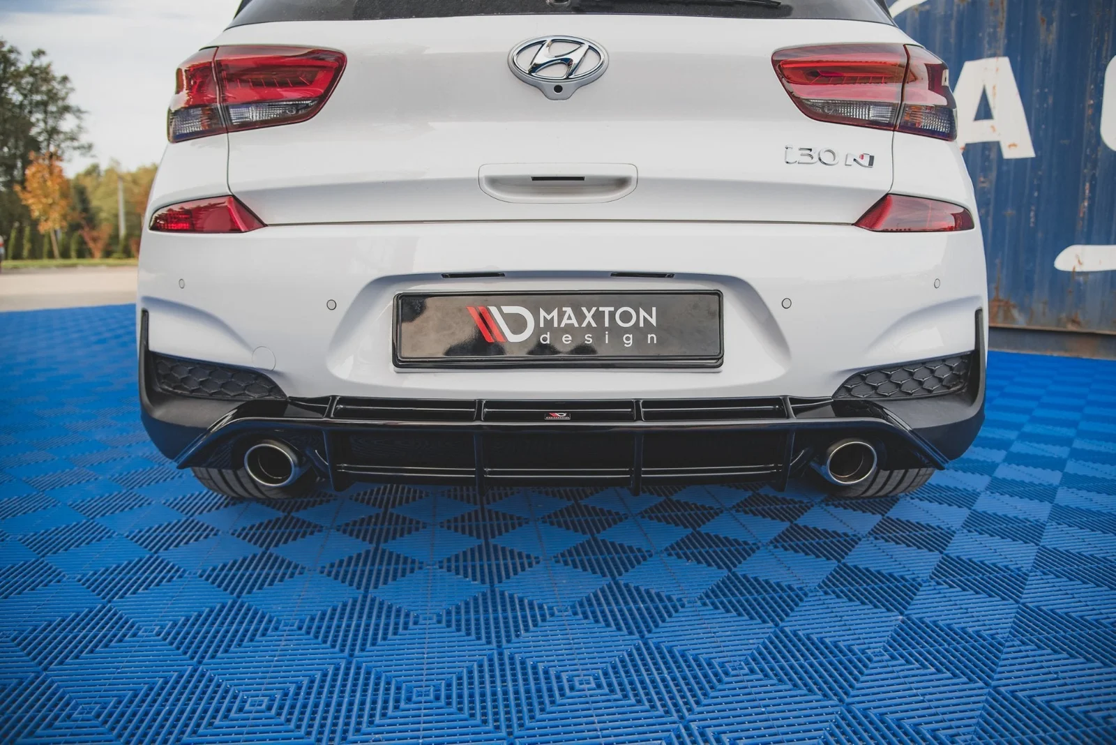 Maxton Design Bodykit-Set V.2 für Hyundai i30 N Mk3 – Schwarz glänzend