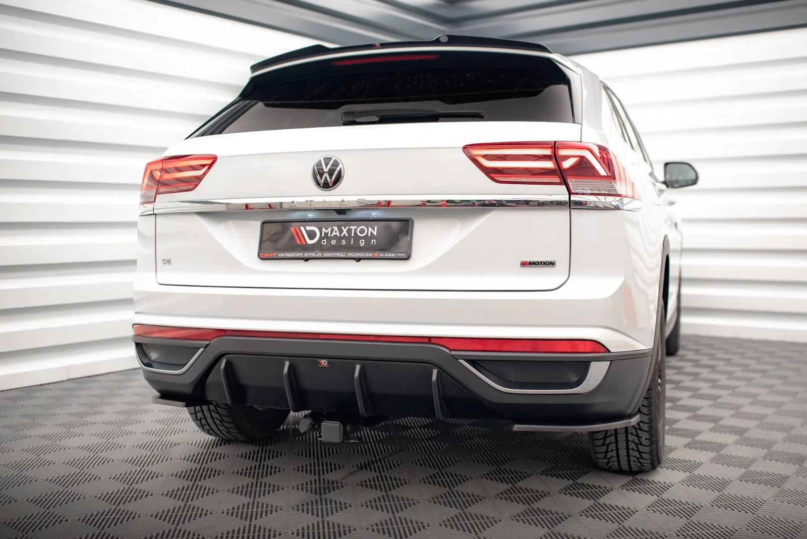 Maxton Design Bodykit-Set für VW Atlas Cross Sport – Schwarz glänzend