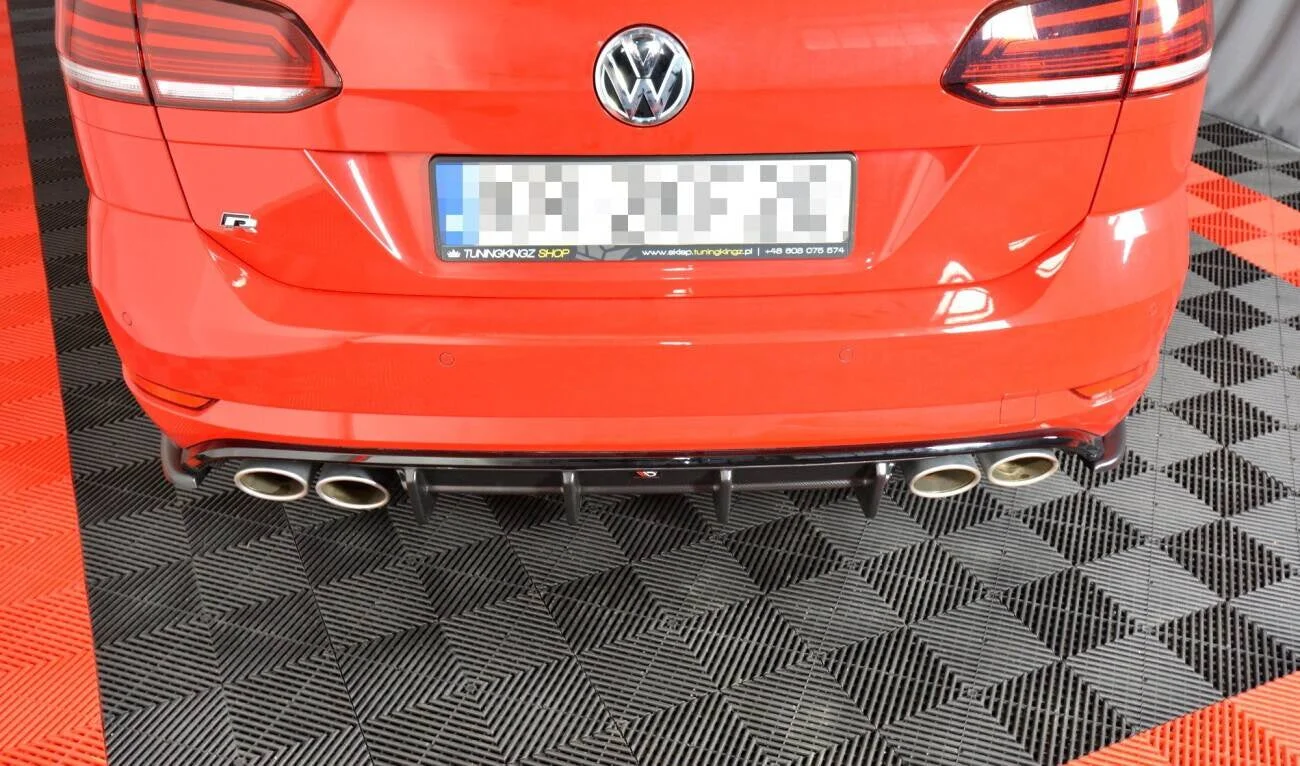 Maxton Design Bodykit-Set für VW Golf 7 R FL – Schwarz glänzend – VW-GO-7F-R-VA-RS1G