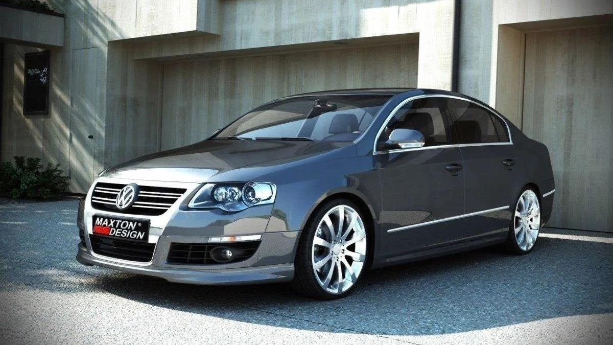 Maxton Design Bodykit-Set für VW PASSAT B6 ( R-LINE LOOK ) – Schwarz glänzend/matt