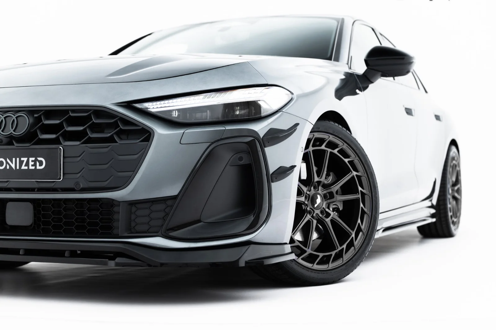 Maxton Design Canards für Audi A5 S line S5 B10 – Schwarz matt
