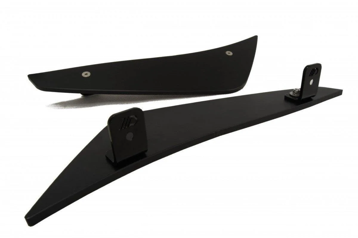 Maxton Design Canards für BMW M3 E92 E93 – Schwarz matt