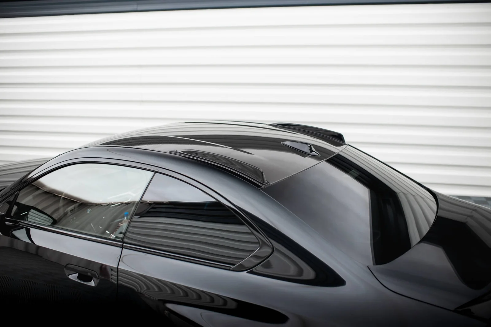 Maxton Design Dachspoiler-Lippe für BMW M2 G87 – Schwarz glänzend