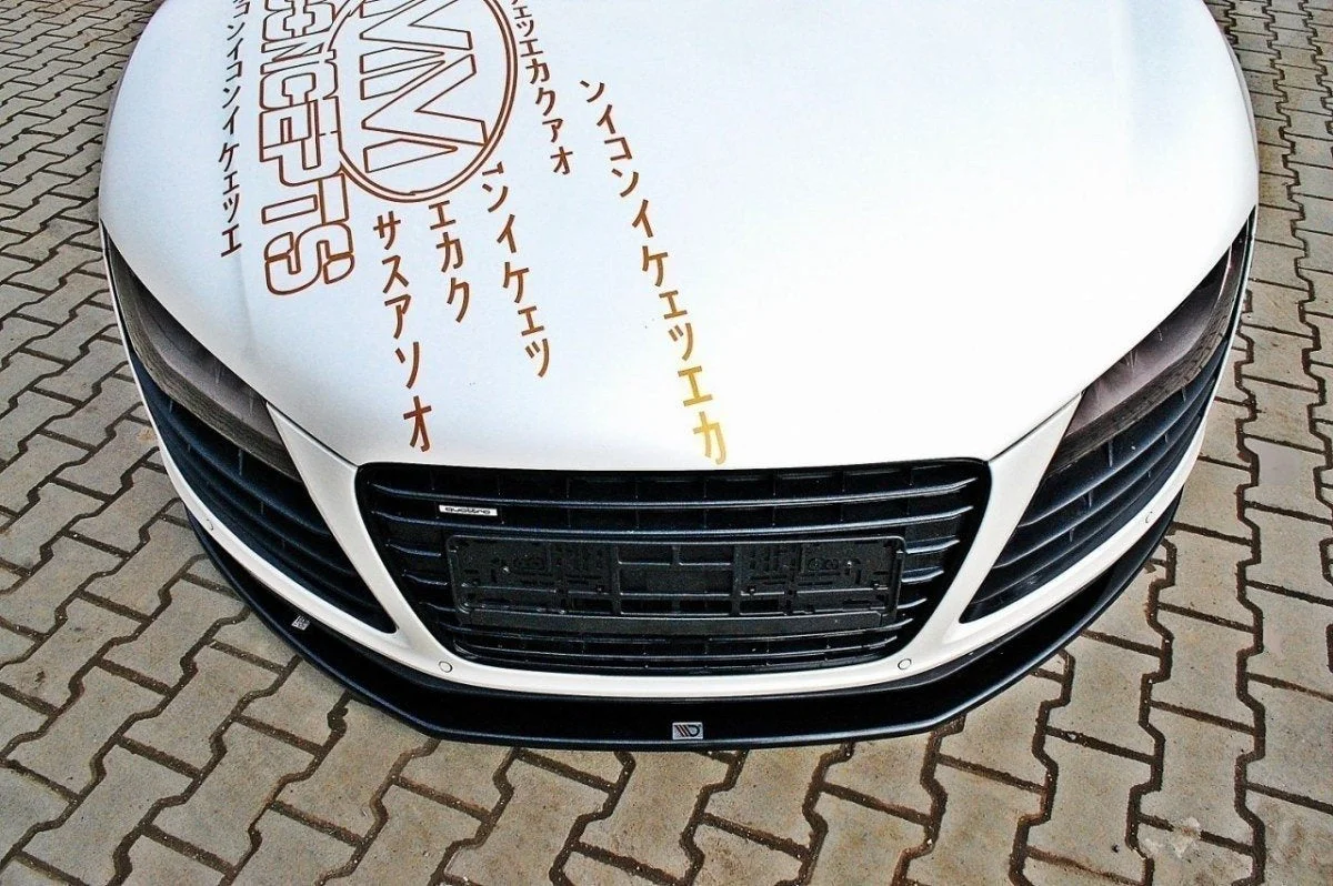 Maxton Design Frontsplitter für Audi R8 Mk1 – Schwarz glänzend