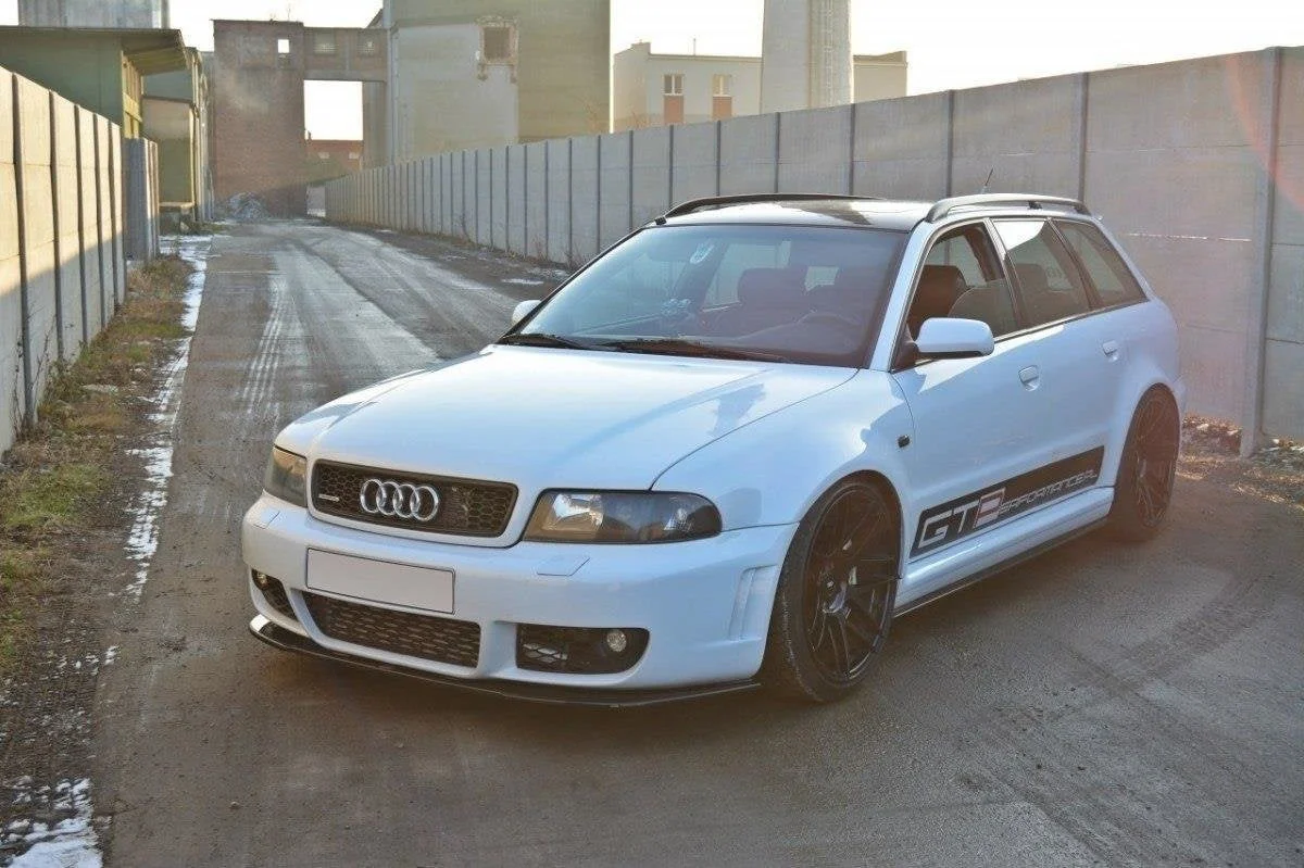 Maxton Design Frontsplitter für Audi RS4 B5 – Schwarz glänzend