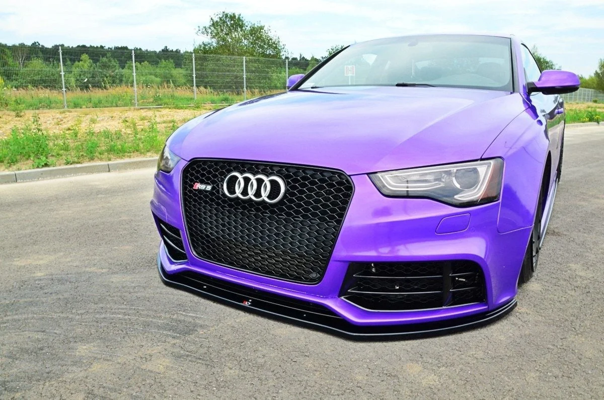 Maxton Design Frontsplitter für Audi RS5 8T FL – Schwarz glänzend