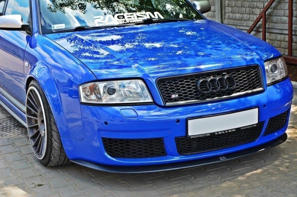 Maxton Design Frontsplitter für Audi RS6 C5 – Schwarz glänzend