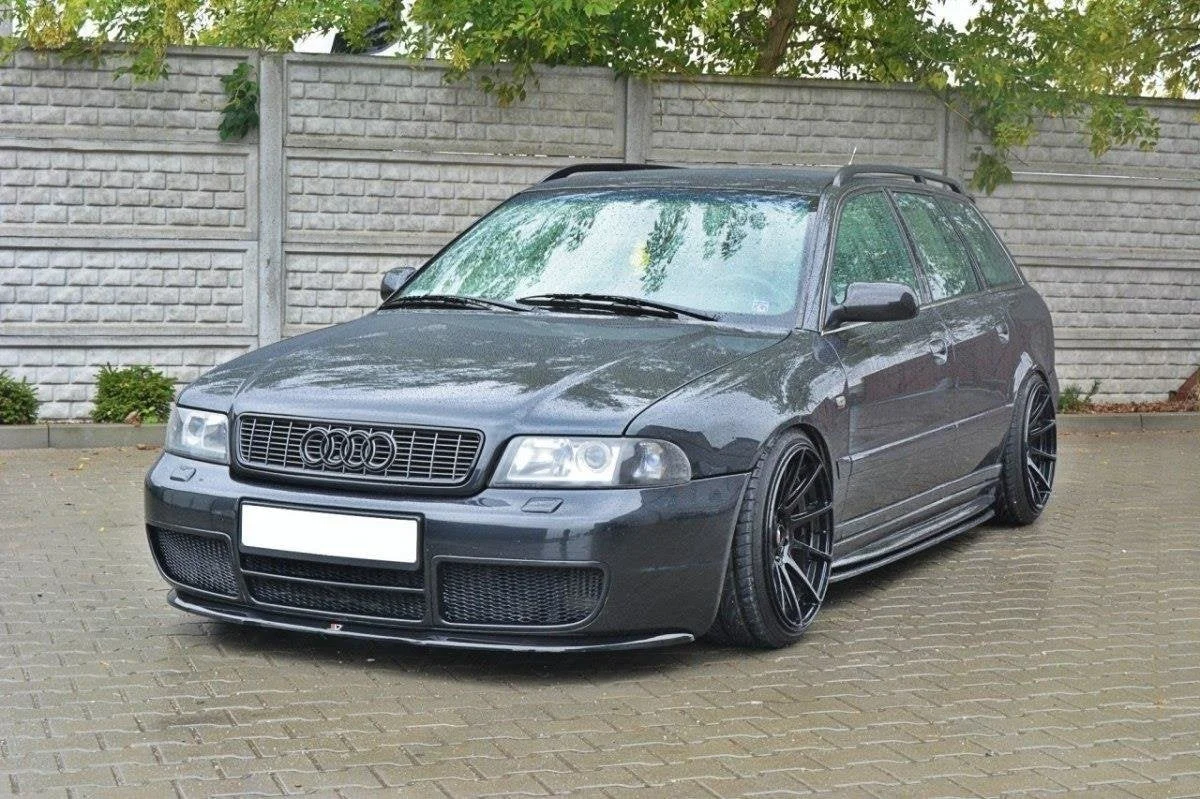 Maxton Design Frontsplitter für Audi S4 B5 – Schwarz glänzend