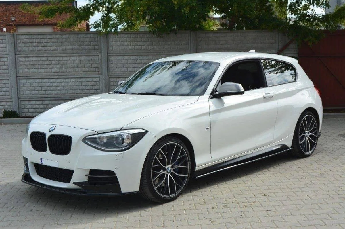 Maxton Design Frontsplitter für BMW 1er F20 M-Power – Schwarz glänzend