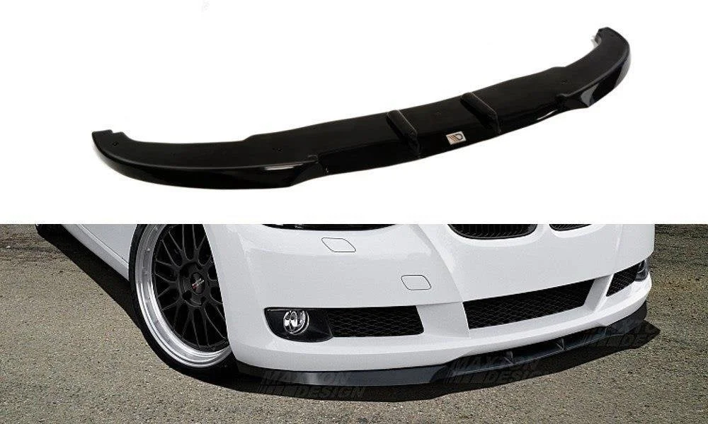 Maxton Design Frontsplitter für BMW 3er E92 E93 – Schwarz glänzend