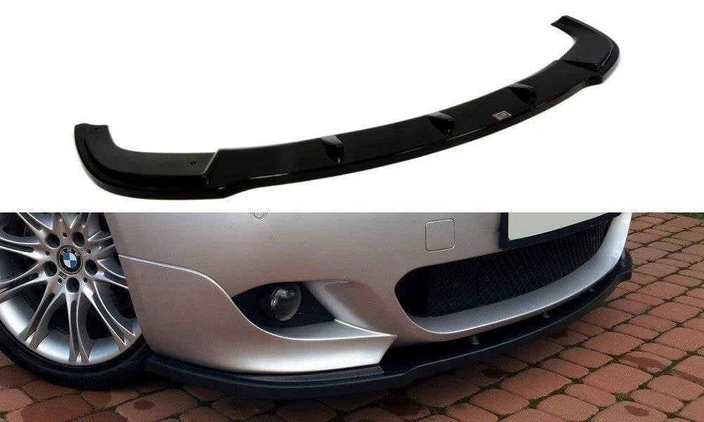 Maxton Design Frontsplitter für BMW 5er E60 M-Paket – Schwarz glänzend
