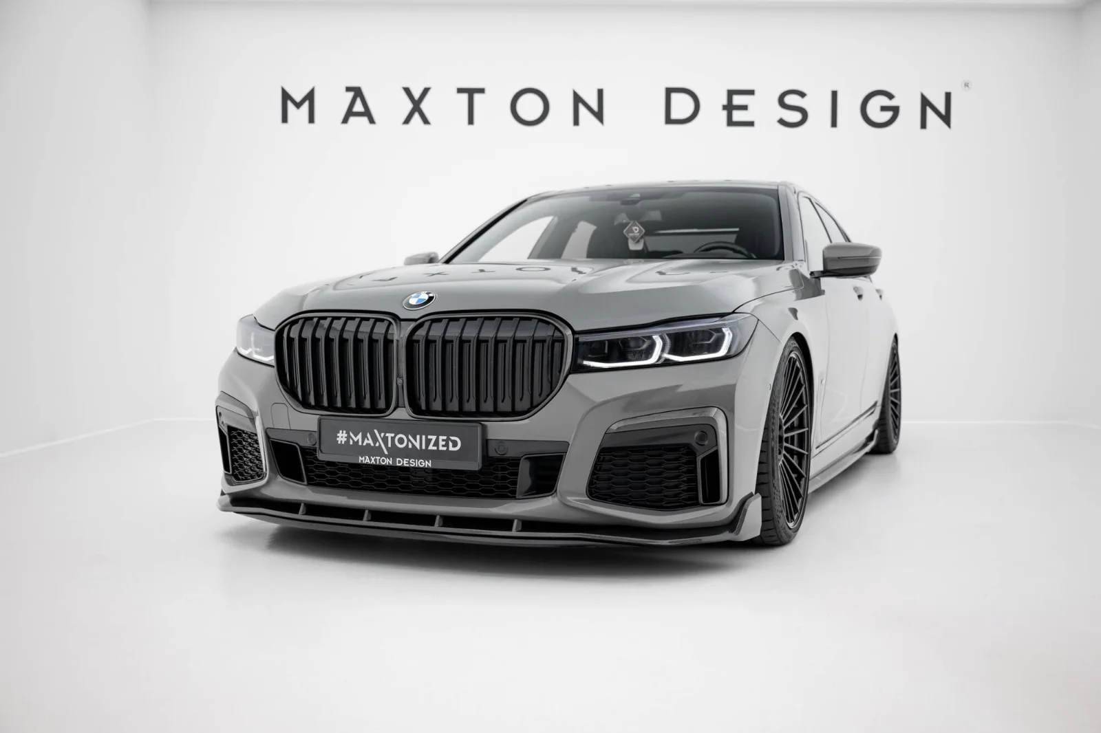 Maxton Design Frontsplitter für BMW 7er M-Paket G11 FL – Sichtcarbon (Prepreg)