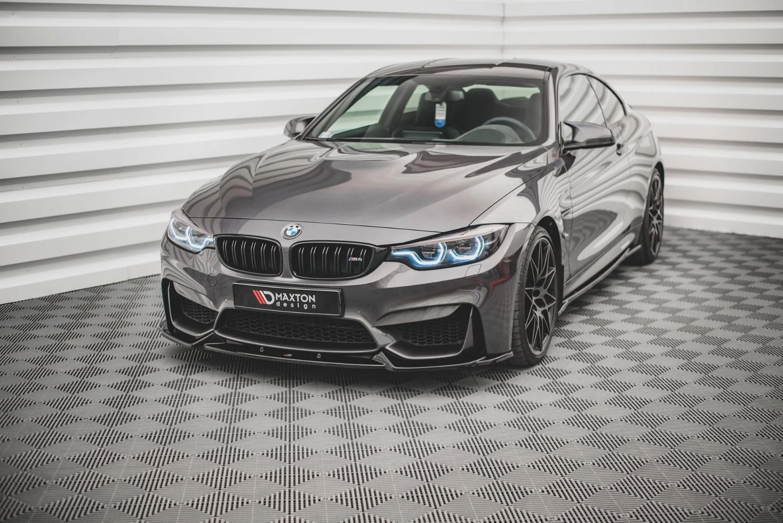 Maxton Design Frontsplitter für BMW M4 F82 – Schwarz glänzend
