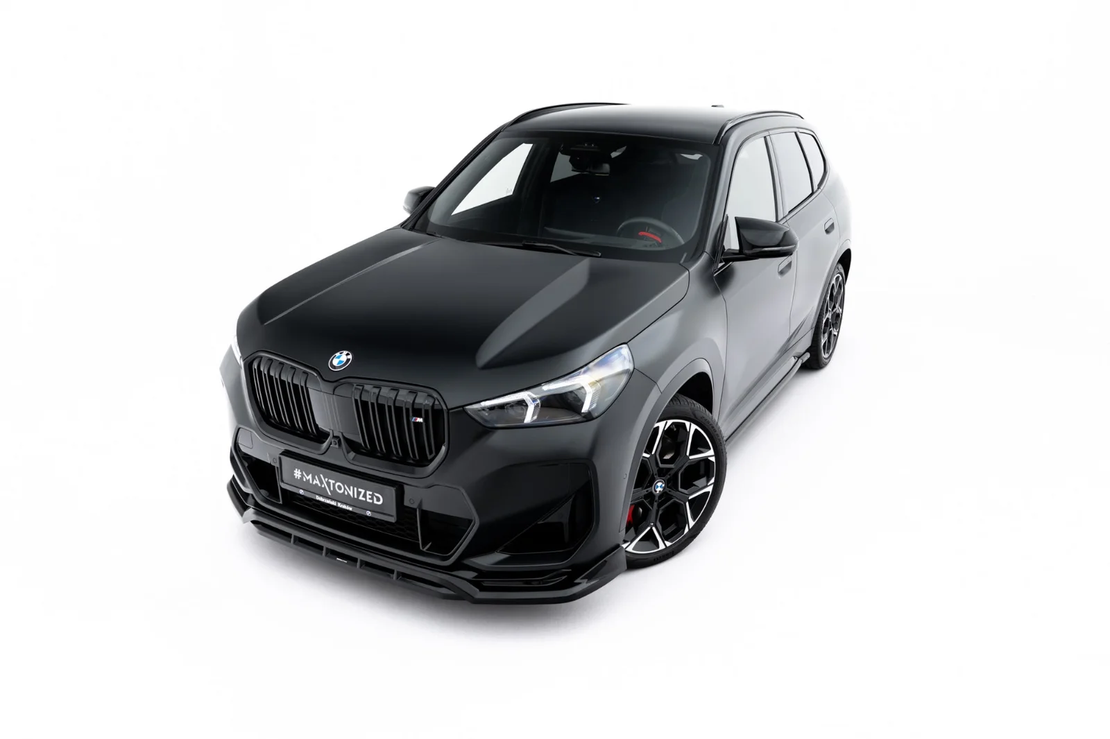 Maxton Design Frontsplitter für BMW X1 M35i U11 – Schwarz glänzend