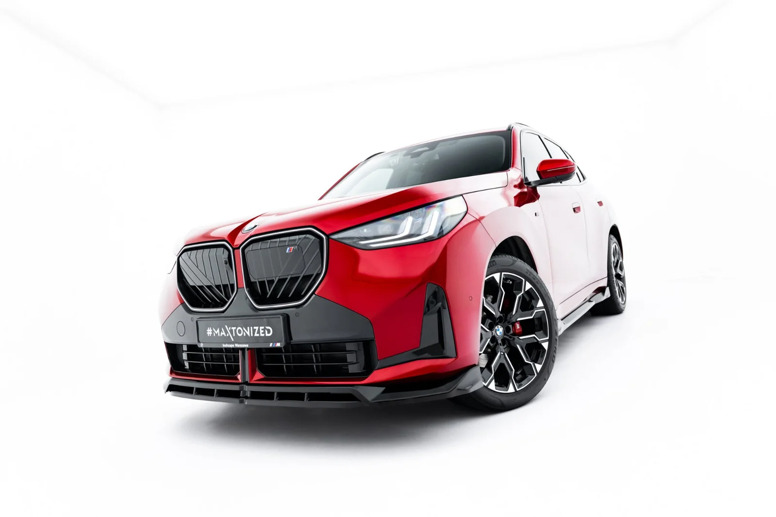 Maxton Design Frontsplitter für BMW X3 M-Paket G45 M50 – Schwarz glänzend