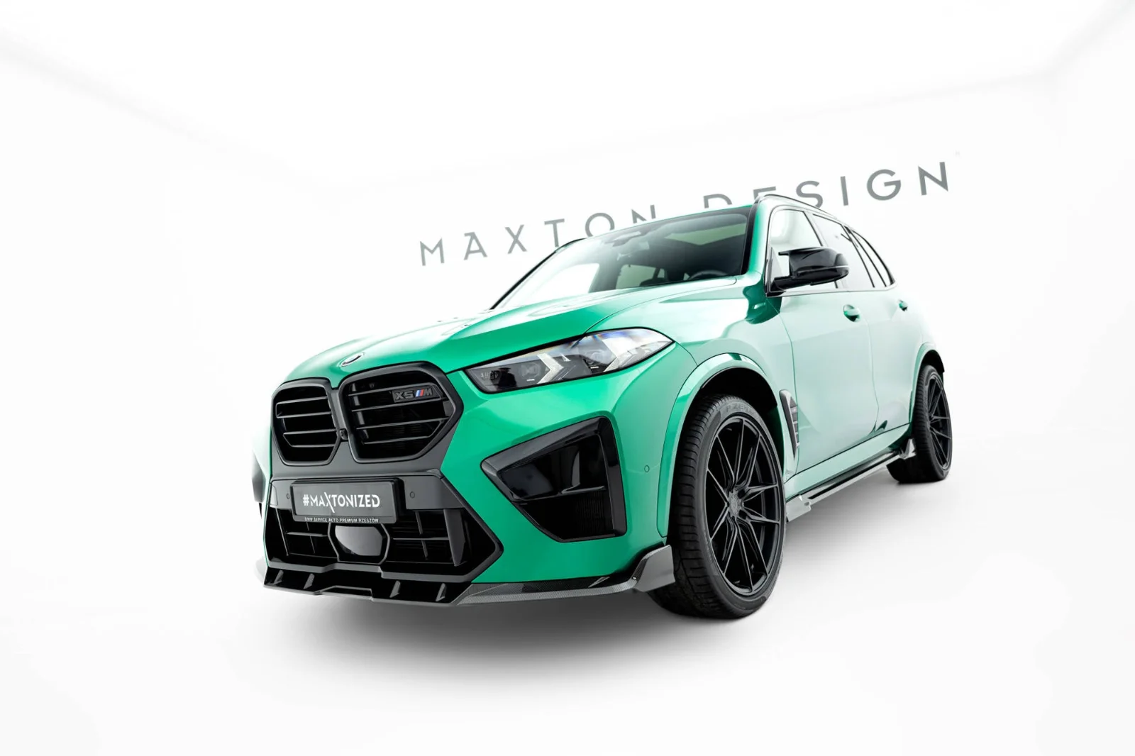 Maxton Design Frontsplitter für BMW X5 M F95 FL – Sichtcarbon (Prepreg)